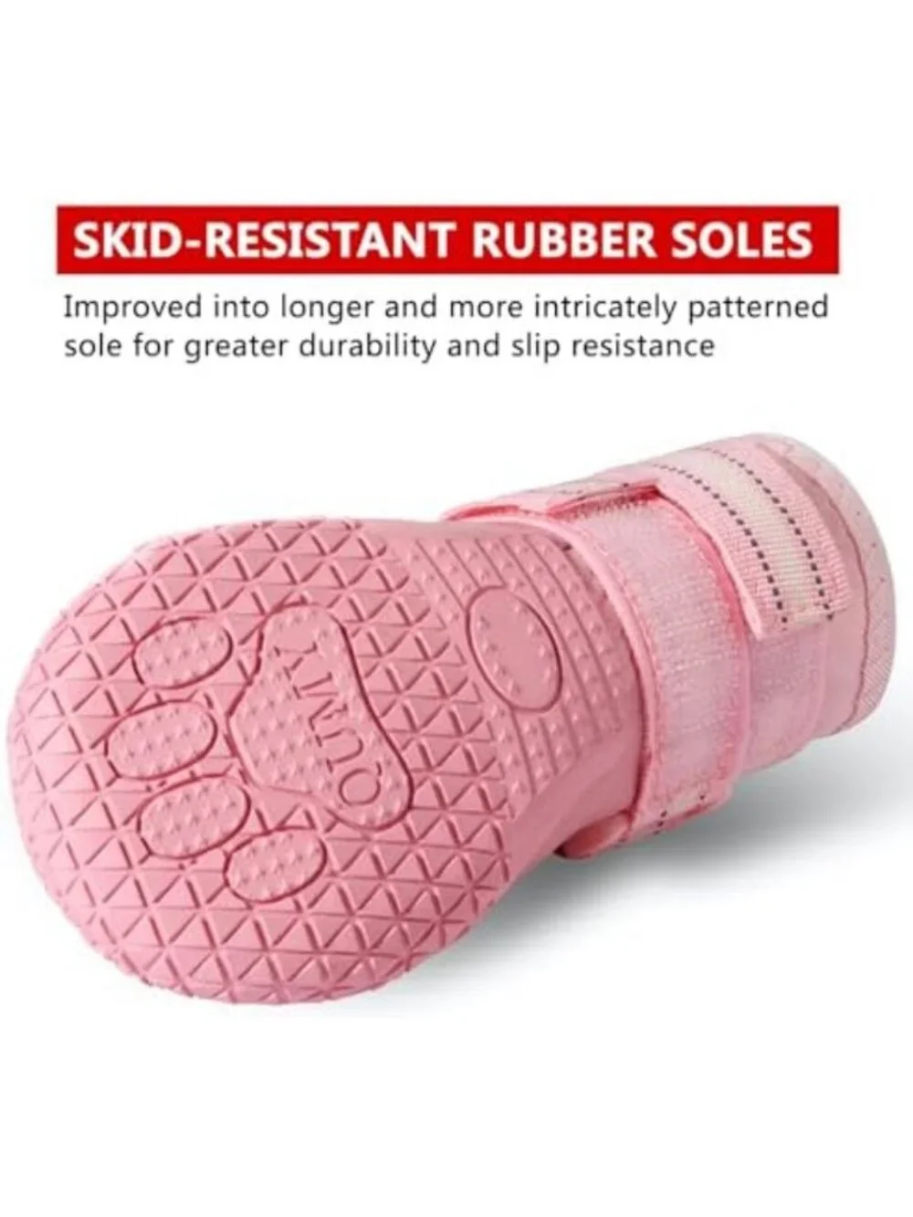 Durable Dog Shoes for Hot Pavement & Winter Snow - Waterproof Paw Protectors